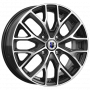 Легковой диск КиК Лилиом 6x16 4x100 ET50 60,1 Алмаз черный